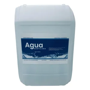 AGUA BIDESTILADA 20 LTS.