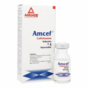 CEFTRIAXONA 1GR IV AMCEF AMSA